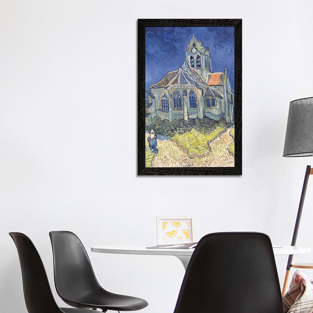 The Church At Auvers-sur-Oise, 1890 by Vincent Van Gogh - Painting on Canvas