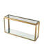 Callum 59'' W Glass Console Table