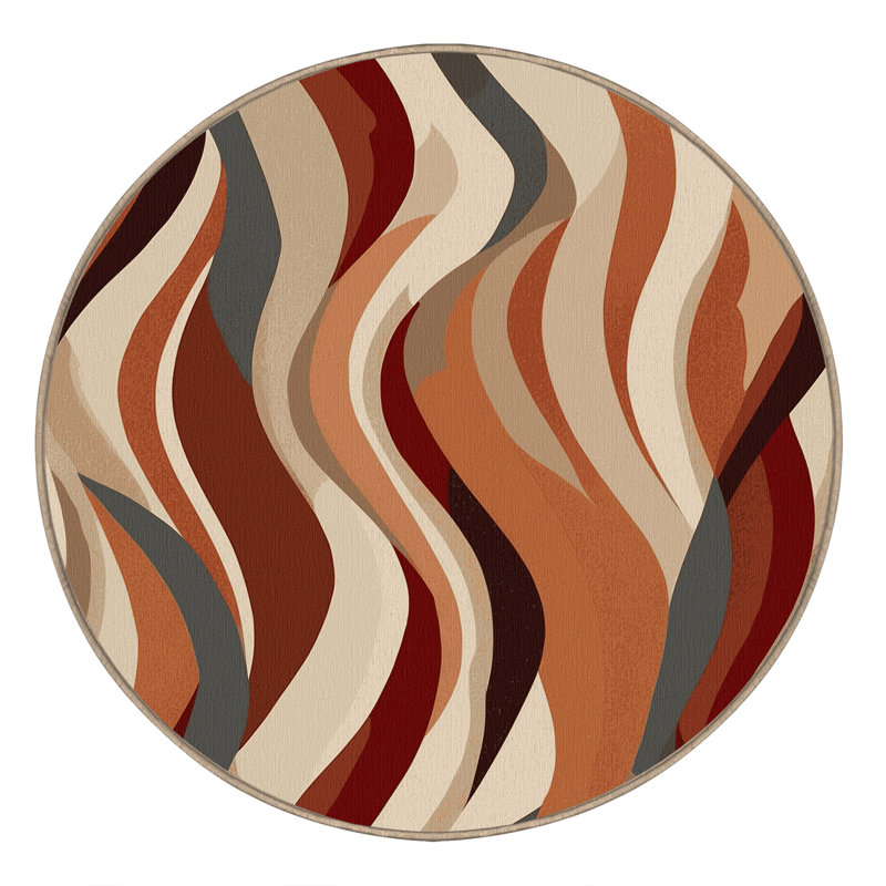 Tapis Tranquil Waves, Rond 3 pi