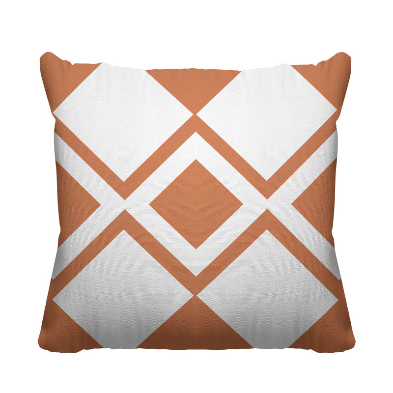 Coussin décoratif intérieur / extérieur Halsey Loop, L 19 po x H 19 po, Chair