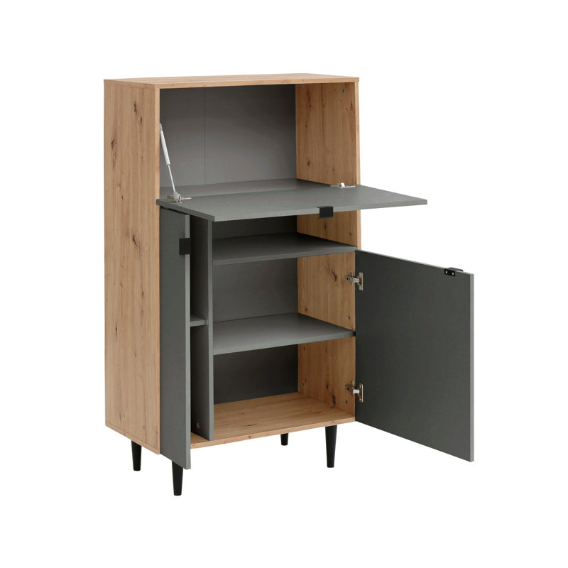 Eric-James 80cm Sideboard, Oak/Antracite