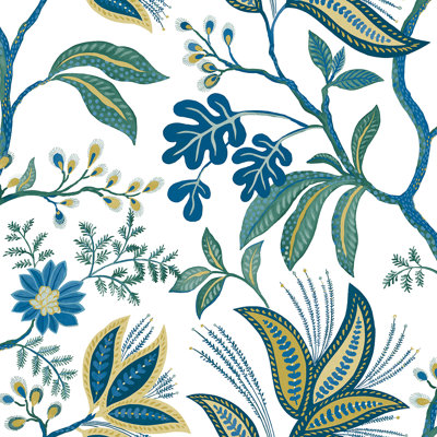 Seabrook Designs Lakeside Addiston Non-Woven Unpasted Wallpaper