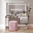 Brielle Premium Makeup Vanity With Bluetooth Speakers And Full LED Mirror-106057660