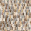 Desert Strata Spire 12 in. x 13 in. Glass Mosaic Wall Tile