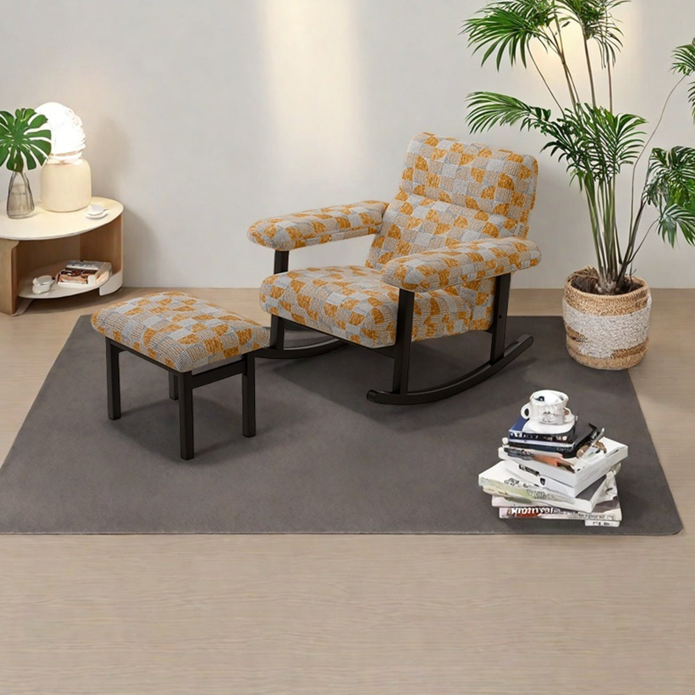 PPEDKS Ergonomically designed comfortable rocking chair | Wayfair