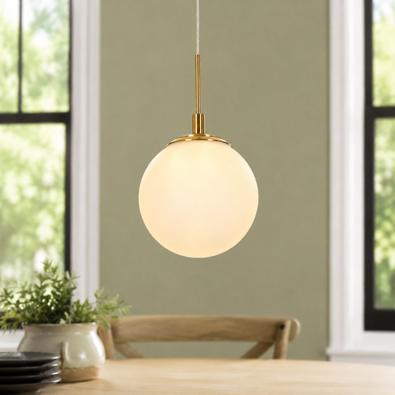 Luminaire suspendu sphère 1 lumière Christobel