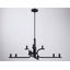 Lustre minimaliste à niveaux 12 lumières Lluviana