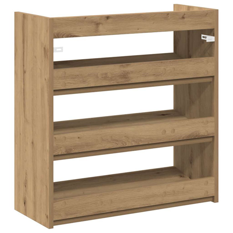 Shoe Rack, Artisan Oak