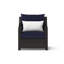 Chaise de patio avec coussins Sunbrella Fionnula-21047524