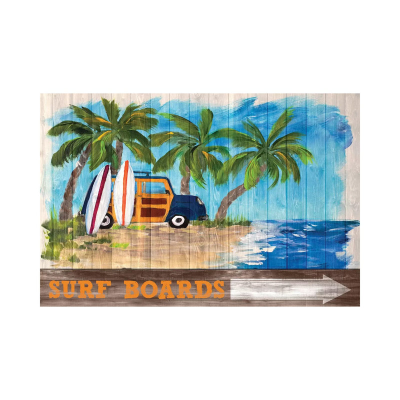 Planches de surf, H 8 po x l 12 po x P 0,75 po
