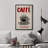 Caffe Coffee Framed Master Bedroom Wall Art Canvas Print-106766884-106766885