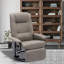Fauteuil inclinable pivotant en cuir Huntingtown-1985822942