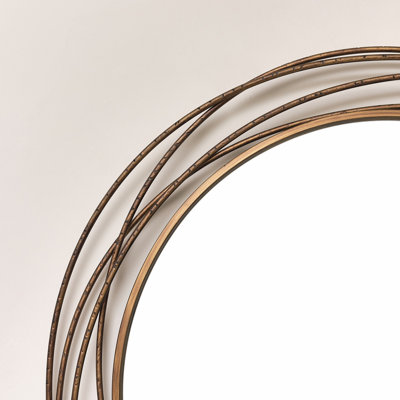 Metal Round Mirror