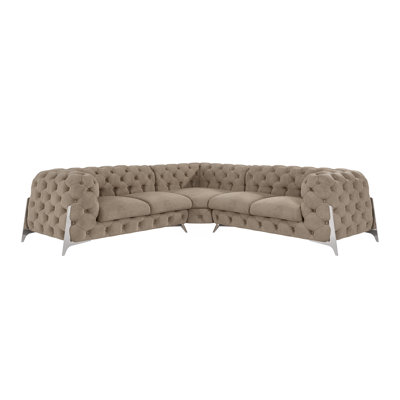 Juneri Chesterfield Corner Sofa