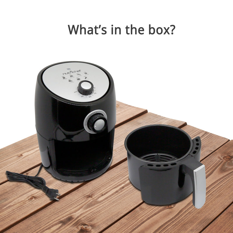 NutriChef 2 Quarts Air Fryer Oven