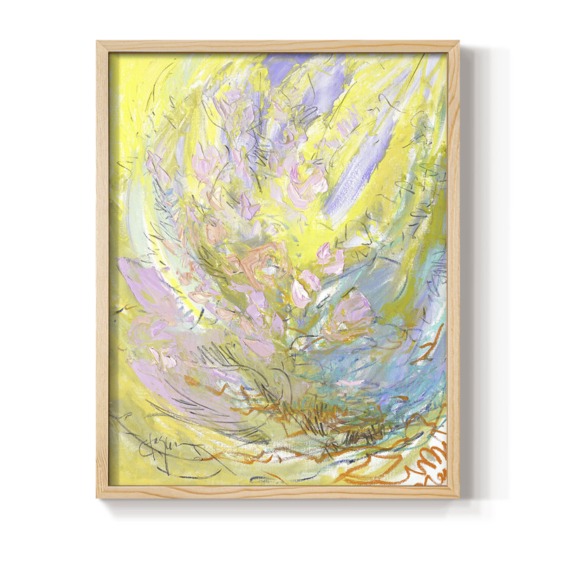 Approaching Equinox Framed Print - Solid Wood