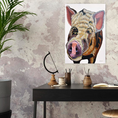 Ashley Justice - Wrapped Canvas Print