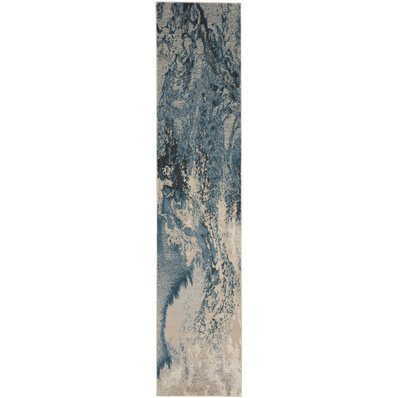 Maxell Abstract Area Rug, Runner 66 x 229cm