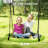 HOMCOM Metal with Chains-109600222