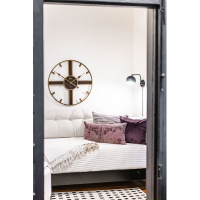 Coleson Metal Wall Clock