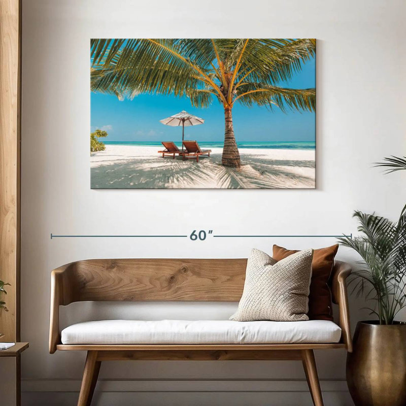 Gillard Calm Sandy Beach, H 30 po x l 45 po