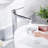 Single-handle Bathroom Faucet with Drain Assembly-100916599
