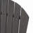 Outdoor Weather Resistant Acacia Wood Adirondack Dining Chairs (Set Of 2)-2034333270