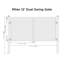 Steel Dual Swing Driveway Gate - MILAN Style-59339133