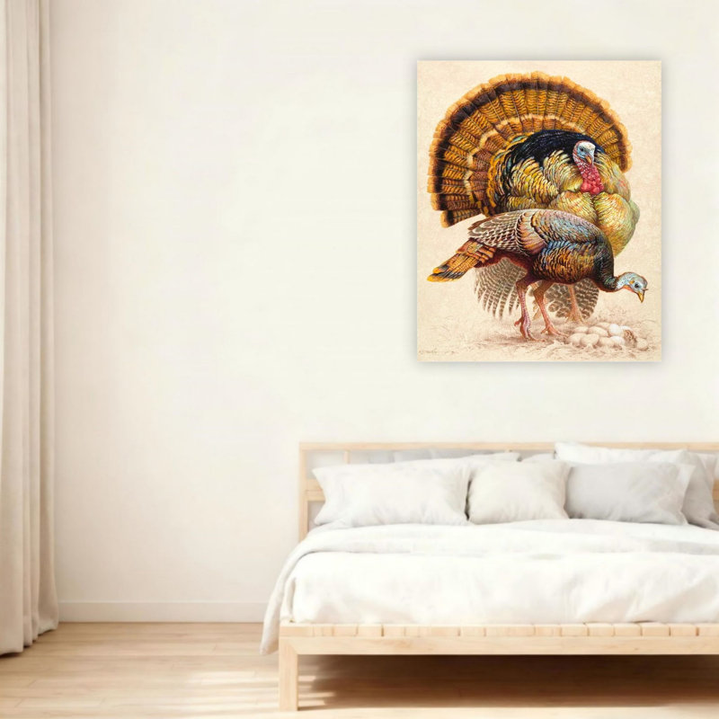 Art mural rétro sur toile 24 "x 36"