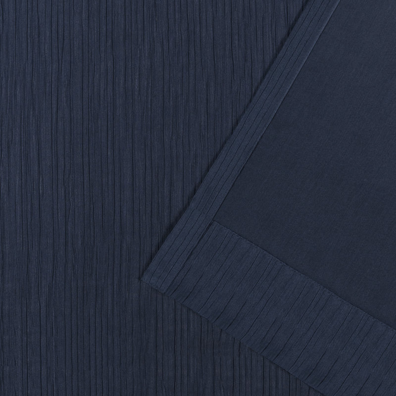 Panneau de rideau transparent avec passe-tringle Lauren Ralph Lauren Coralina, l 50" x L 84", Bleu