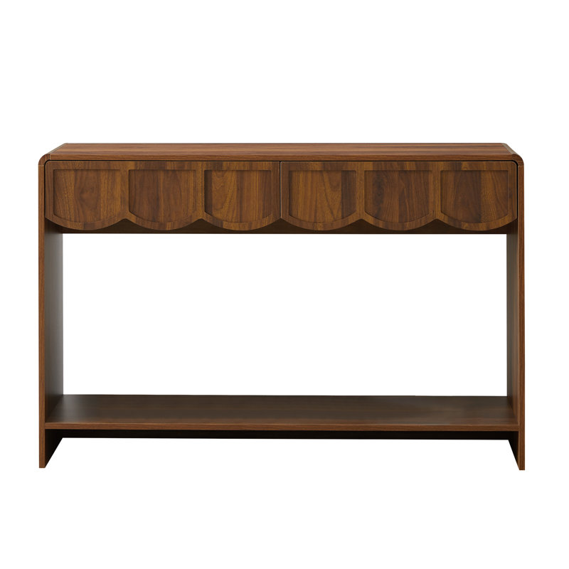 Console Table, Black, 31.5" H x 43.31" W x 11.81" D