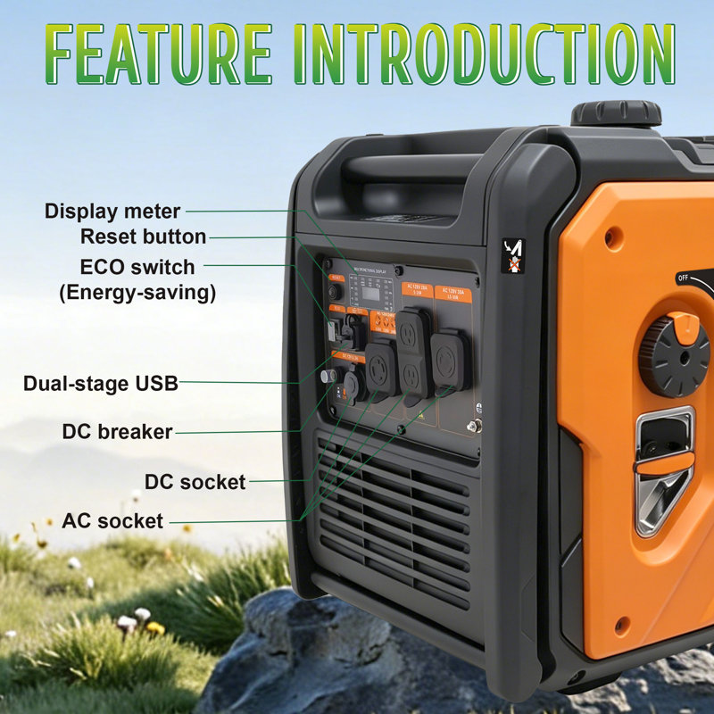 Démarreur électrique Mondawe 5000W-5500W
