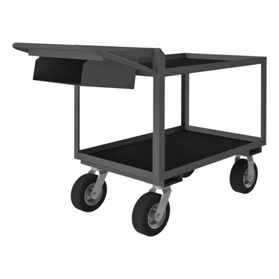 38'' H Utility Cart with Wheels