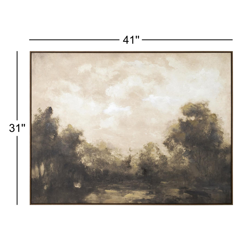 Keivha Wall Art, Gray, Brown