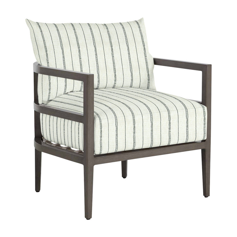 Santa Barbara Patio Chair, No Welt, Indigo Velvet, Standard Plus