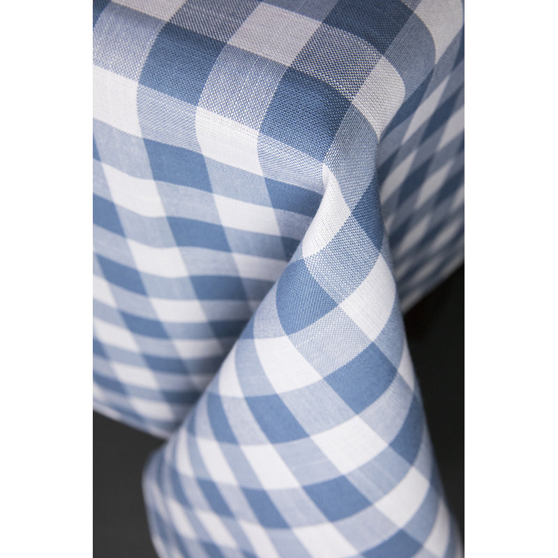 Aafreen Tablecloth, Blue, 60" L x 60" W