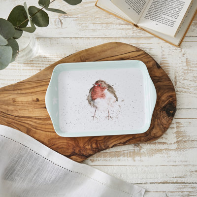 Classic Wrendale Designs  - Scatter Tray (Robin)