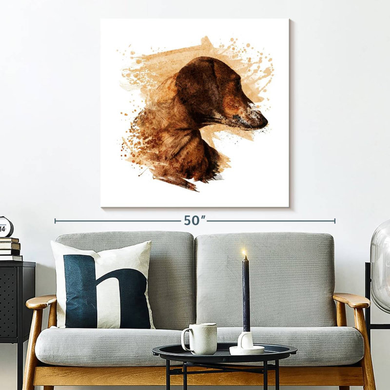 Crowle Abstract Dachshund
