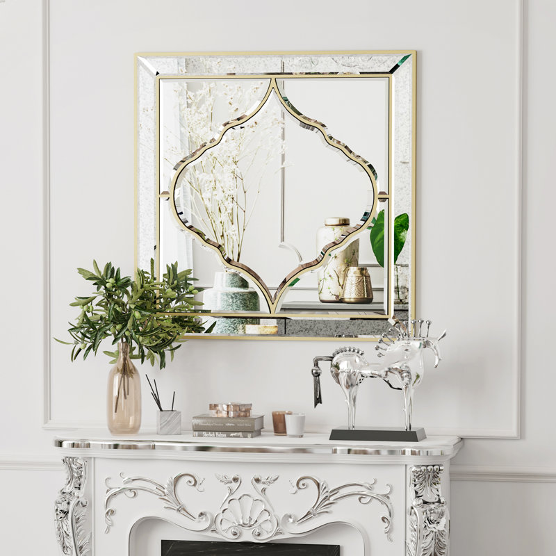 Lockland Square Wall Mirror, 80cm x 80cm