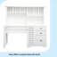 Home Office Computer Desk With Hutch-1465944159