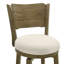 Tabouret de bar de cuisine à hauteur de comptoir pivotant en bois Winsley Coastal-1334097195-1334097200-1334097205