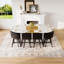 Ensemble de table de salle à manger 9 pièces, ensemble de table moderne pour les réunions de famille, la maison et la salle à manger-447874360