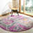 Felty Geometric Fuchsia Area Rug-1195146453