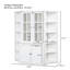 Vitrine haute 75,25 po