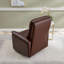 Fauteuil inclinable en cuir Norann