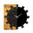 Solid Wood Skeleton Wall Clock