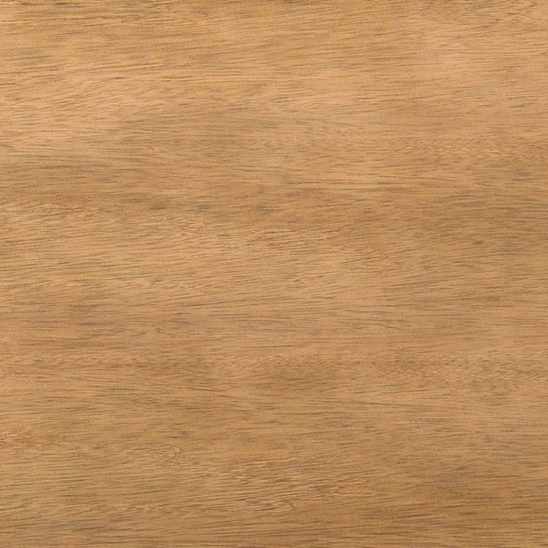 Console avec 2 portes en canne naturelle - rangement pour porte d'entrée d'aspect amande grillée