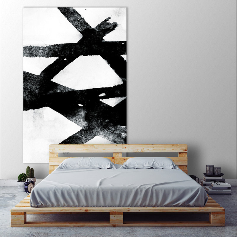 Reproduction d’art sur toile tendue, "mouvements I" par PI.