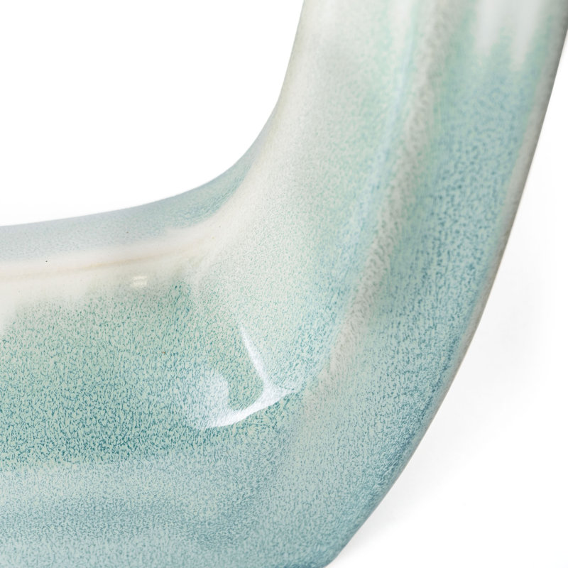 Miller Handmade Ceramic Table Vase, 18" H x 10" W x 3" D