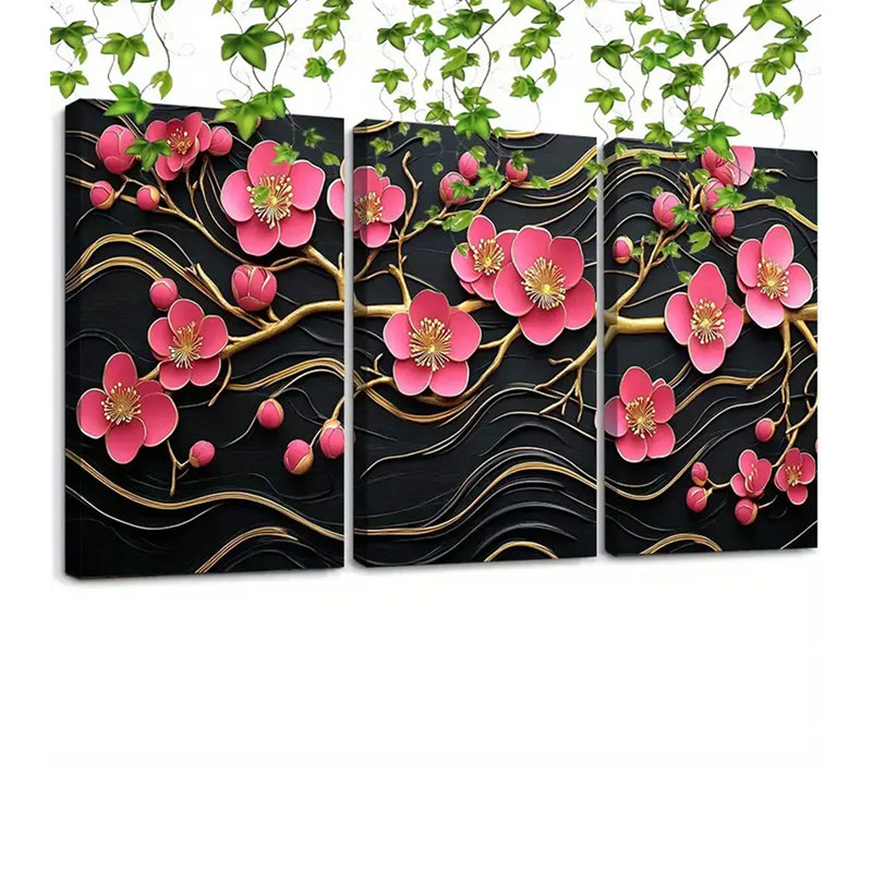 3 Piece Wrapped Canvas Print